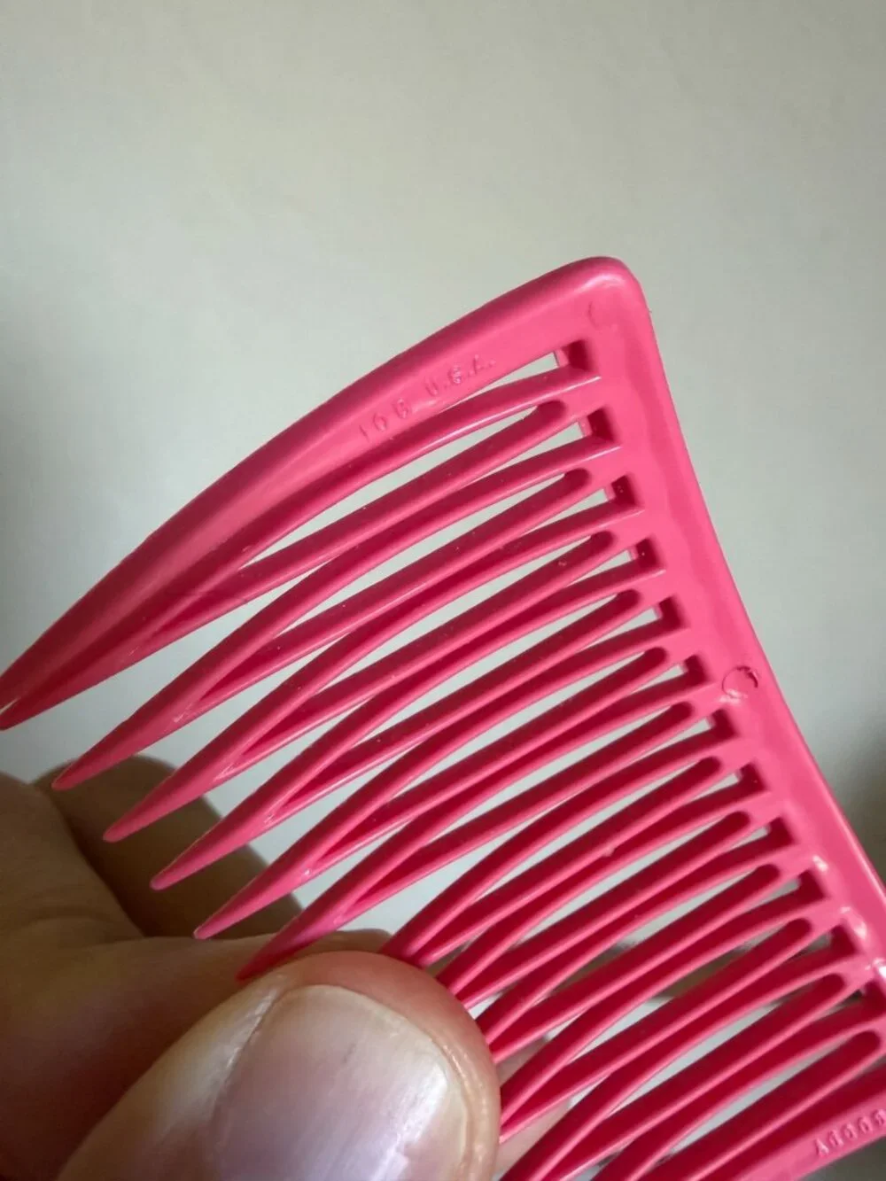 4 Sets 8 Total Vintage 1980s Goody Hair Side Combs Red Pink Yellow Sunshine Bana